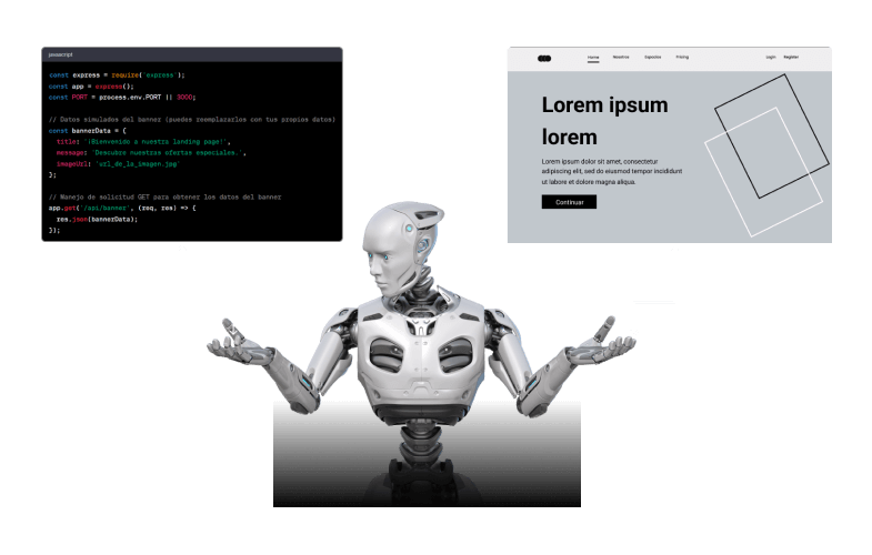 Desarrollo frontend y backend